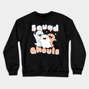 Adorable Halloween Ghost | Trick or Treat Design Crewneck Sweatshirt